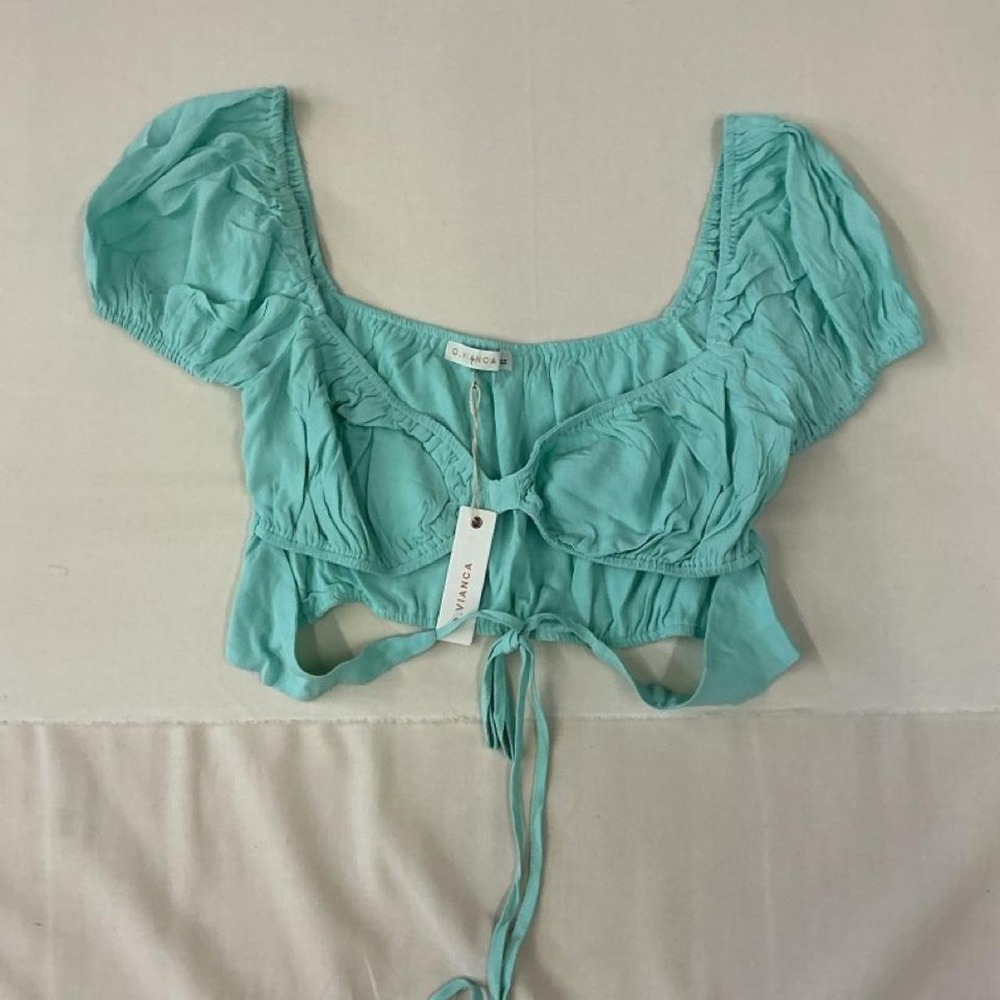 Brand new O.Vianca crop top
